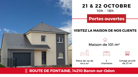 PORTES OUVERTES : 21 & 22 octobre