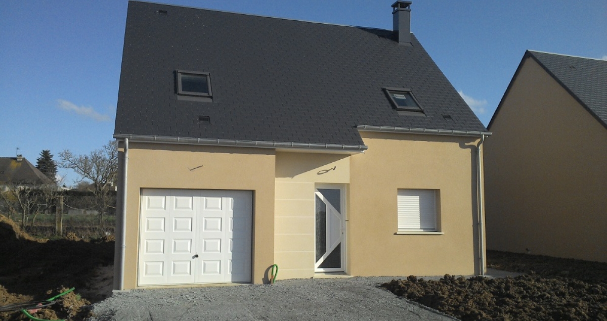 Modèle garage intégré