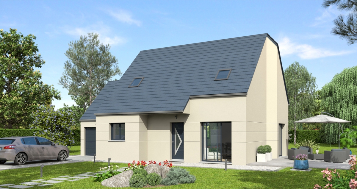 construction maison 6 pièces à étage