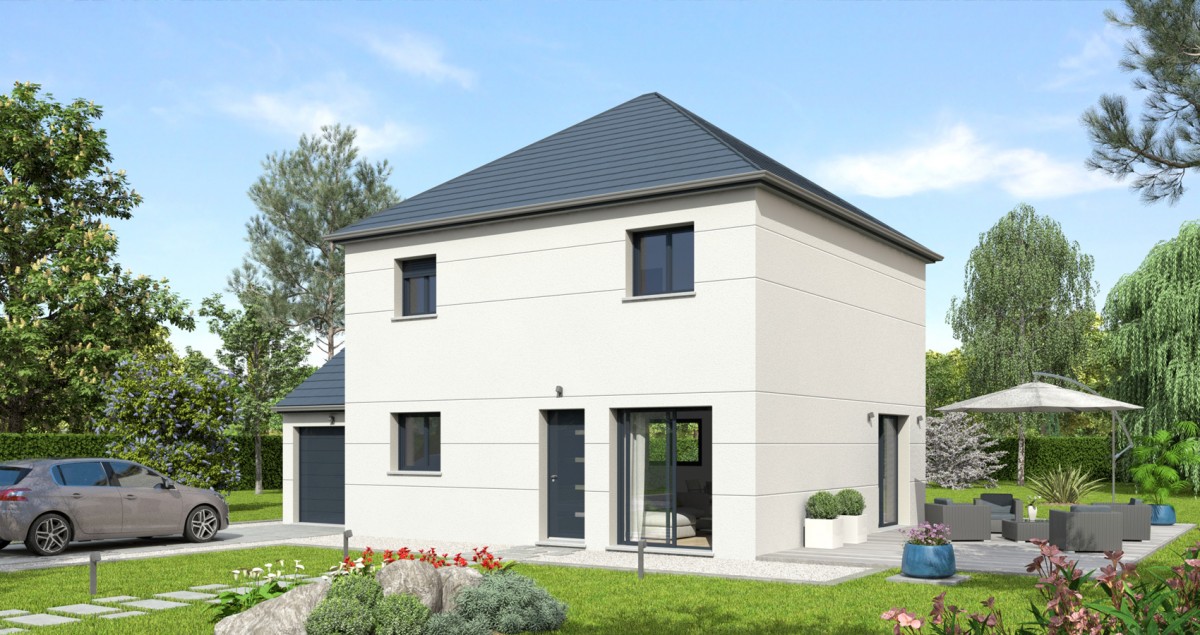 construction maison 4 pents